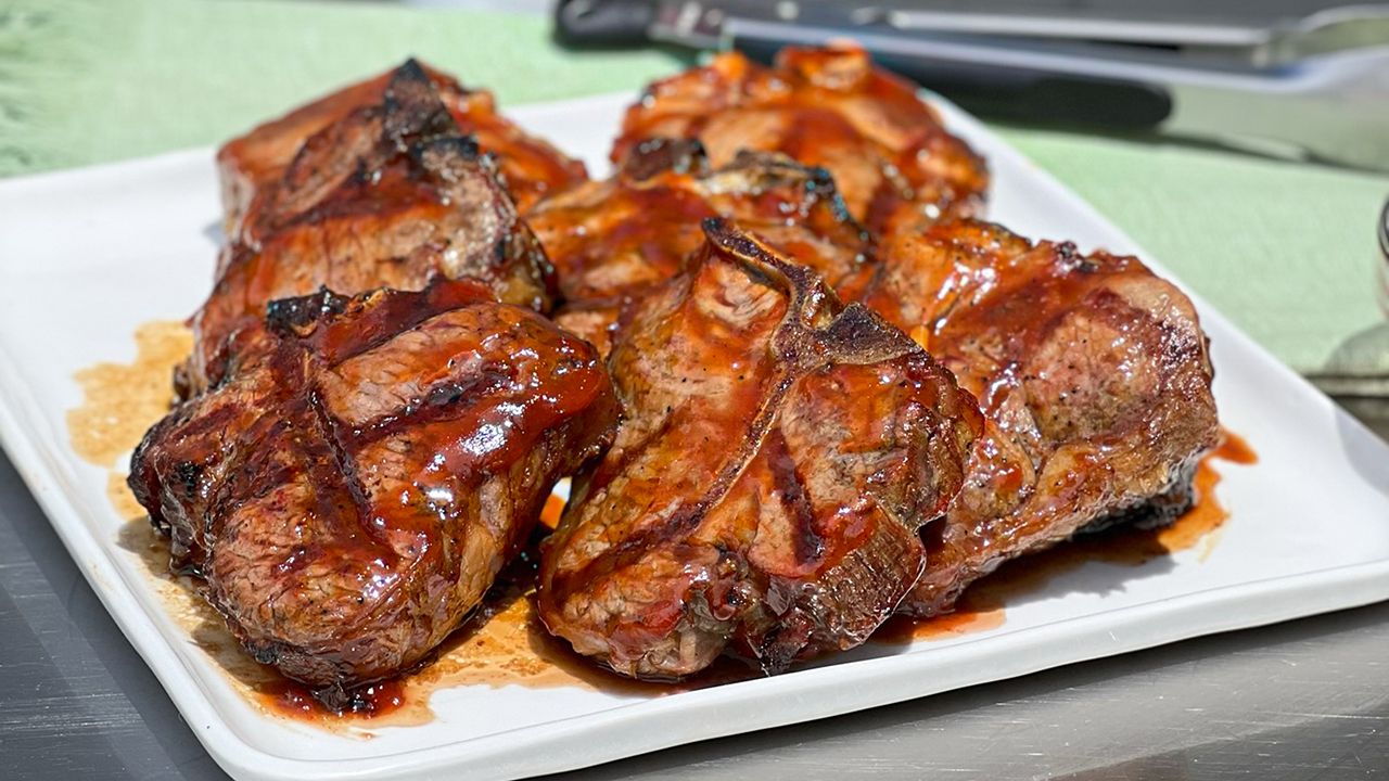 Juicy Grilled BBQ Lamb Chops