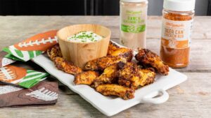 Air-Fryer Spicy Chicken Wings