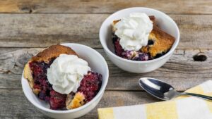 Mixed Berry Easy Cobbler