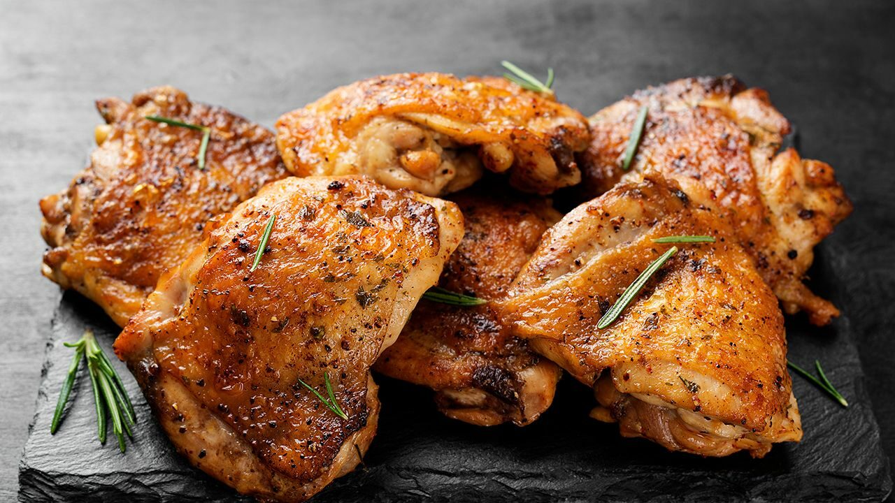 airfryerchickenthighswithlemonandfreshherbs