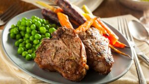 Marinated & Pan-Seared Lamb Shoulder Chops