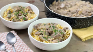 Easy Beef Stroganoff