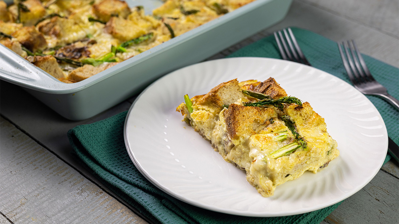 Asparagus and Fontina Bake