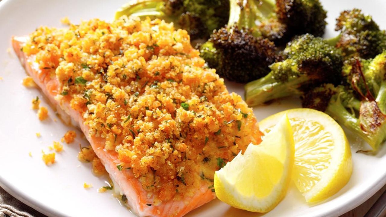 Horseradish-Crusted Salmon