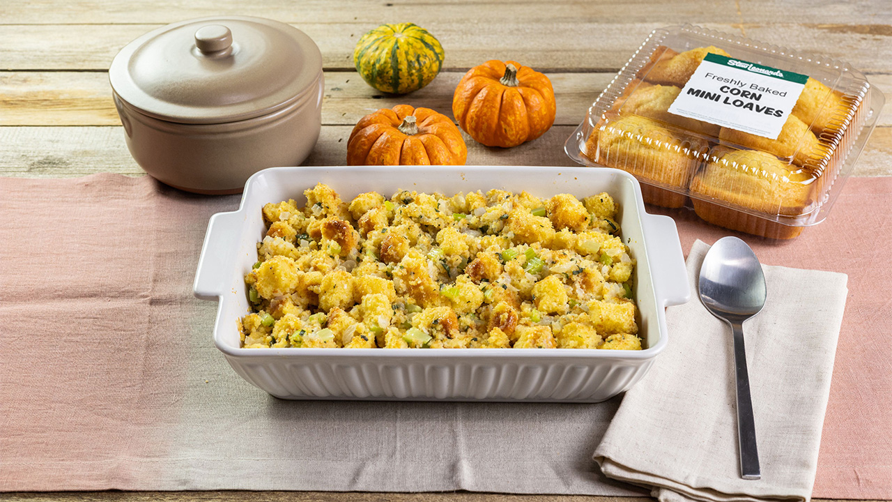 Savory Cornbread Stuffing