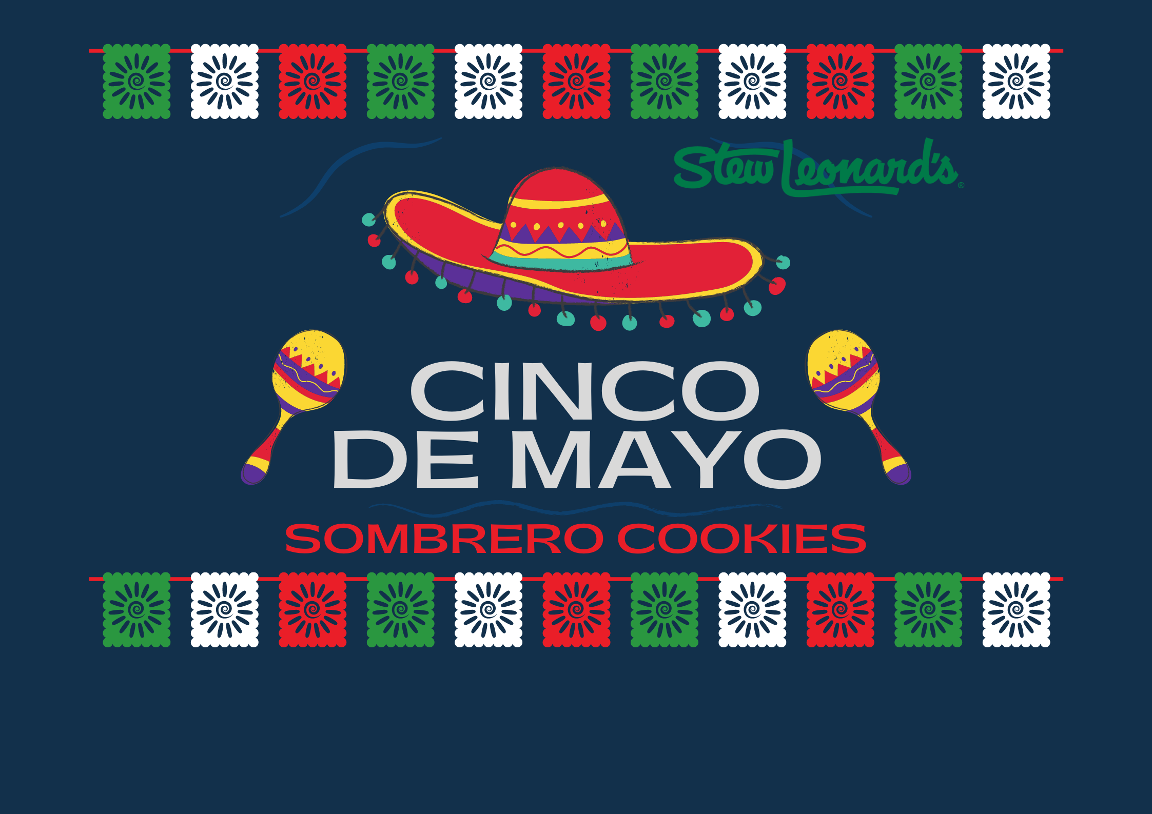 Cinco De Mayo Sombrero Cookies Workshop for Toddlers