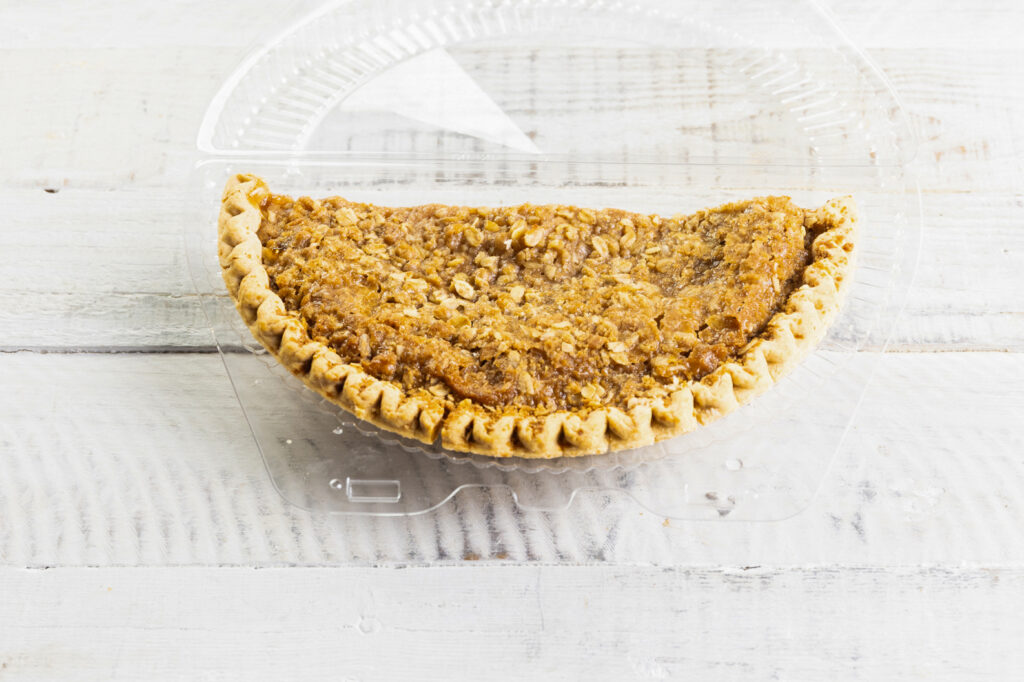 Half Apple Crisp Pie-2